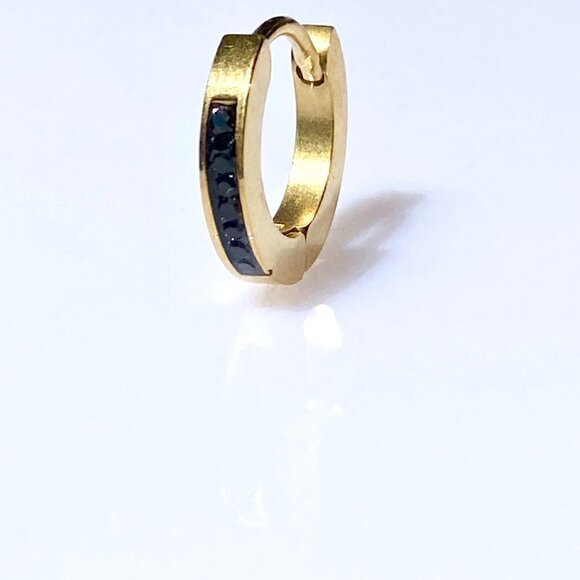 Gold Plated Stainless Steel Set of 6 Earrings - Picture 9 of 13